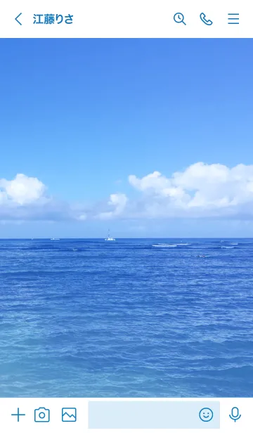 [LINE着せ替え] HAWAIIAN SEA ALOHA.の画像3