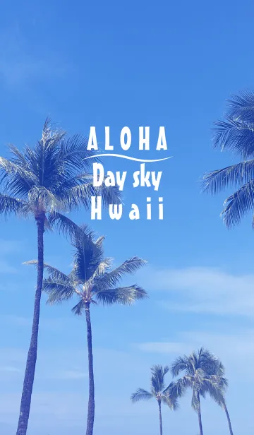 [LINE着せ替え] ALOHA Day Sky Hawaii.の画像1