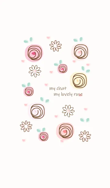 [LINE着せ替え] Colorful roses 13 :)の画像1