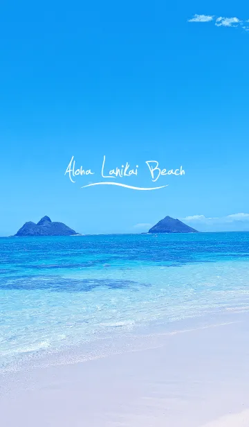 [LINE着せ替え] ALOHA Lanikai Beach.の画像1