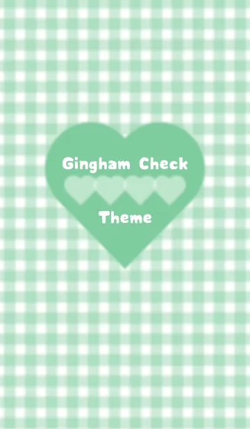 [LINE着せ替え] Gingham Check Theme ♡ -2021- 70の画像1