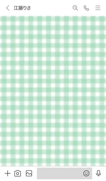 [LINE着せ替え] Gingham Check Theme ♡ -2021- 70の画像3