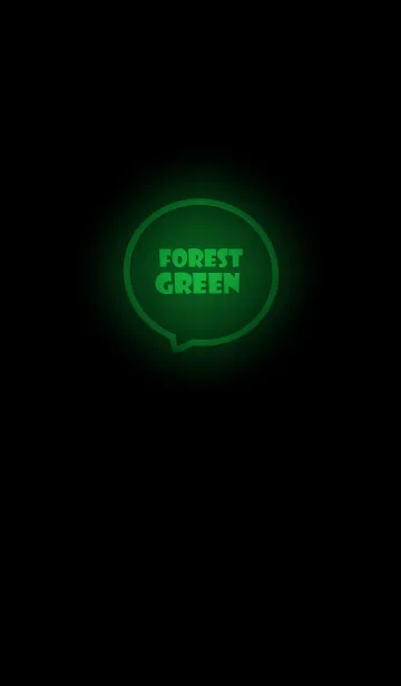 [LINE着せ替え] Forest Green  Neon Theme Ver.3 (JP)の画像1