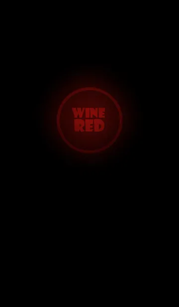 [LINE着せ替え] Wine Red  Neon Theme Ver.2 (JP)の画像1