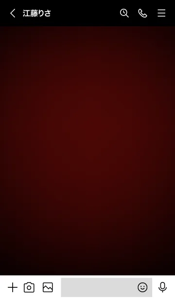 [LINE着せ替え] Wine Red  Neon Theme Ver.2 (JP)の画像3