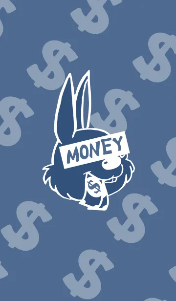 [LINE着せ替え] マネー ラビット 025の画像1