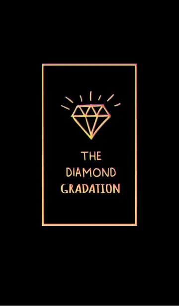 [LINE着せ替え] ザ ダイアモンド グラデーション 68の画像1