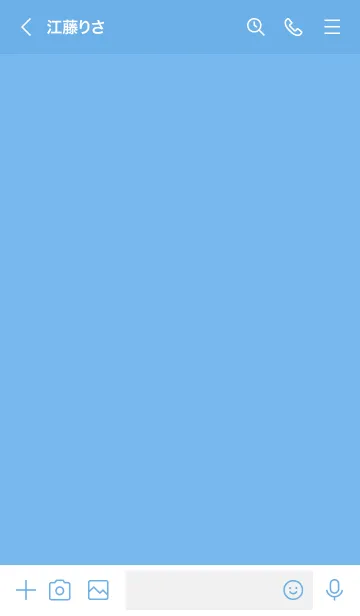 [LINE着せ替え] a46_25_ブルー1-3の画像3