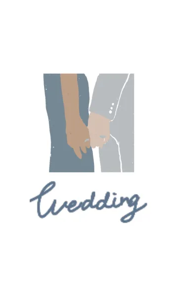 [LINE着せ替え] Solid Wedding Theme 3の画像1