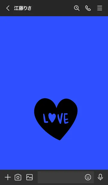 [LINE着せ替え] ラブ 056の画像3