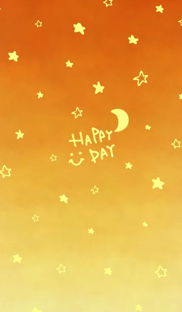 [LINE着せ替え] 空が綺麗、星がキラキラしてる。2の画像1