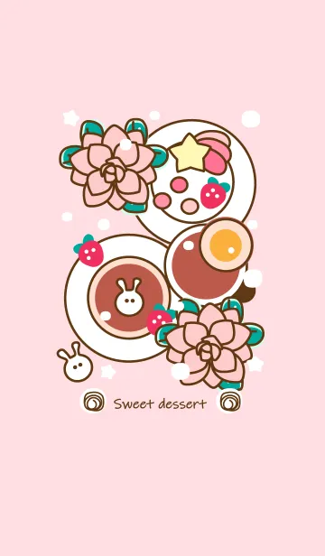 [LINE着せ替え] Sweet dessert :)の画像1