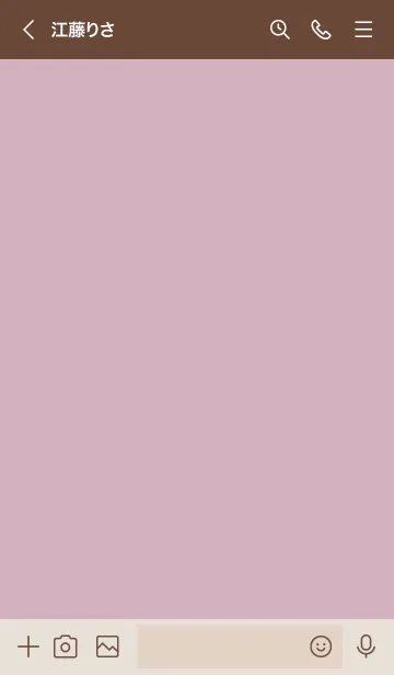 [LINE着せ替え] DUSKY PINK.SIMPLE 15の画像3