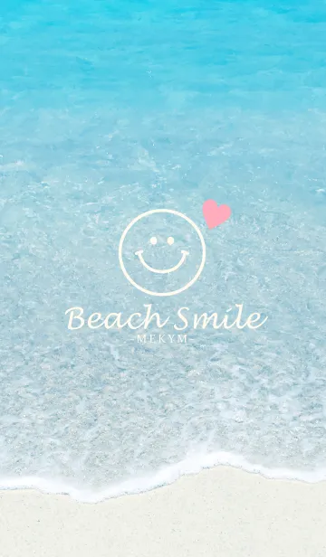 [LINE着せ替え] Love Beach Smile-MEKYM 4の画像1