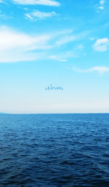 [LINE着せ替え] 空と海が青い20の画像1
