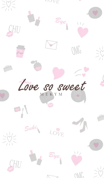 [LINE着せ替え] - Love so sweet - MEKYM 14の画像1