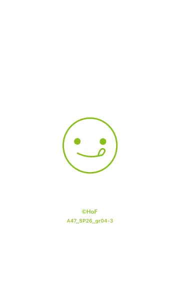 [LINE着せ替え] A47.26_グリーン4-3の画像1