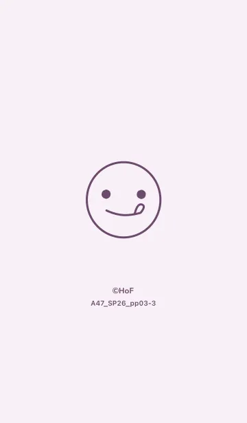 [LINE着せ替え] A47.26_パープル3-3の画像1