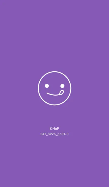 [LINE着せ替え] 547.25_パープル1-3の画像1