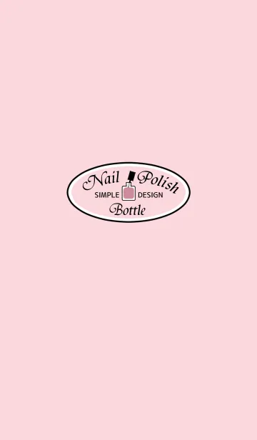 [LINE着せ替え] Nail Polish Bottle【Pink】の画像1