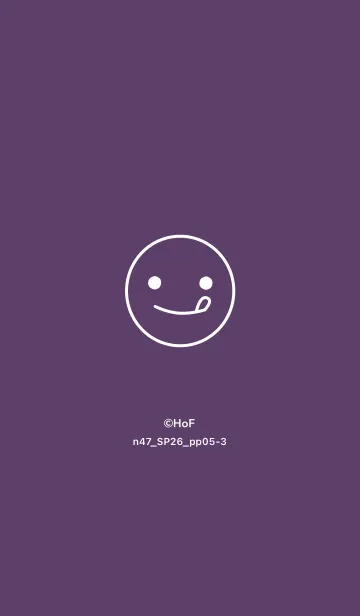 [LINE着せ替え] n47_26_パープル5-3の画像1