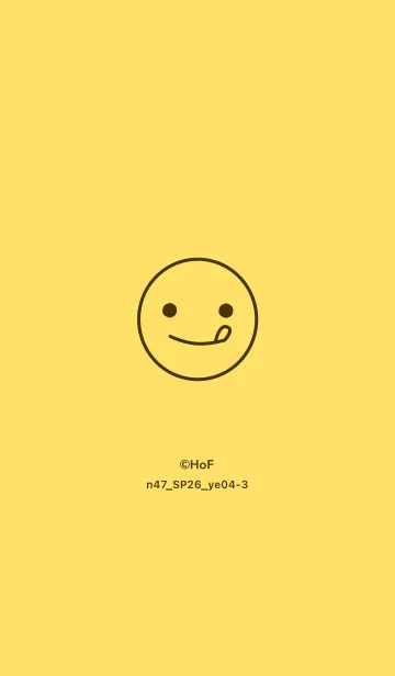 [LINE着せ替え] n47_26_イエロー4-3の画像1