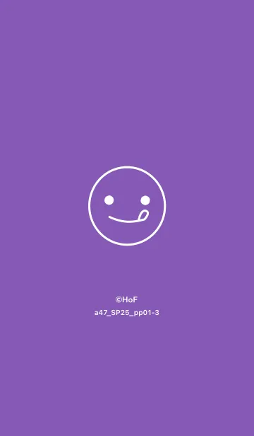 [LINE着せ替え] a47_25_パープル1-3の画像1