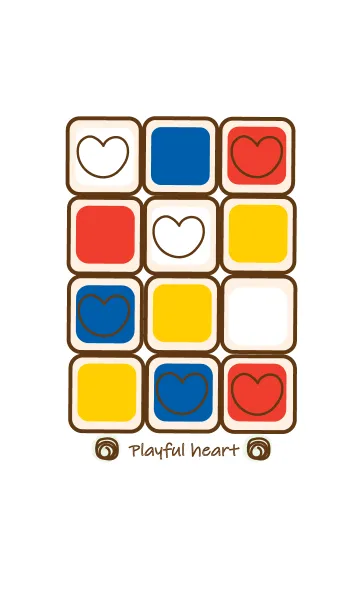 [LINE着せ替え] Playful heart 2の画像1