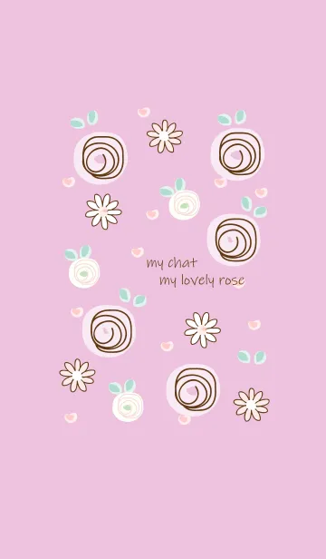 [LINE着せ替え] Purple roses 7 :)の画像1