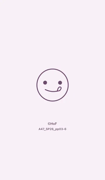 [LINE着せ替え] A47.26_パープル3-6の画像1