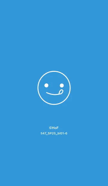 [LINE着せ替え] 547.25_ブルー1-6の画像1