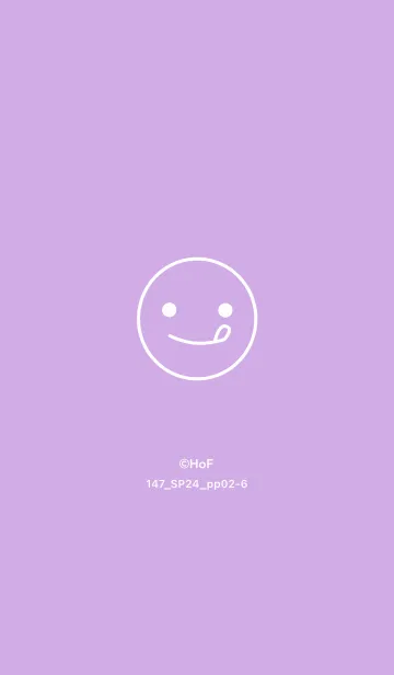 [LINE着せ替え] 147.24_パープル2-6の画像1