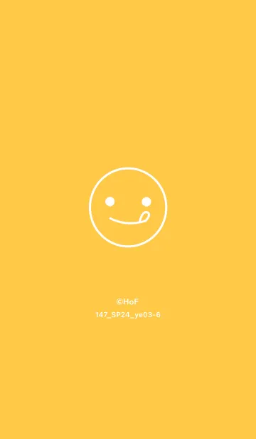[LINE着せ替え] 147.24_イエロー3-6の画像1