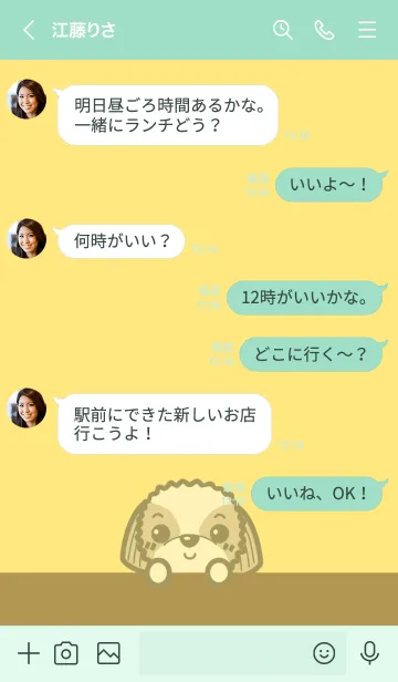 [LINE着せ替え] シーズーの着せかえの画像4