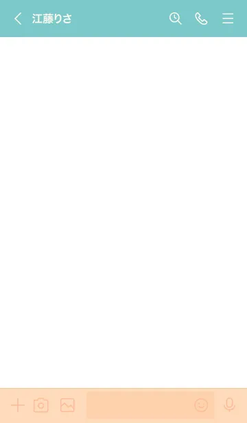 [LINE着せ替え] 大人っぽい×シンプル×ハートの画像3