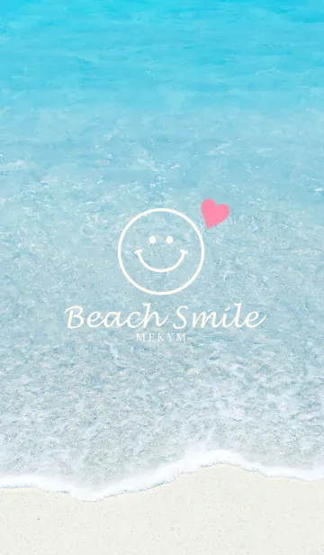 [LINE着せ替え] Love Beach Smile-MEKYM 5の画像1