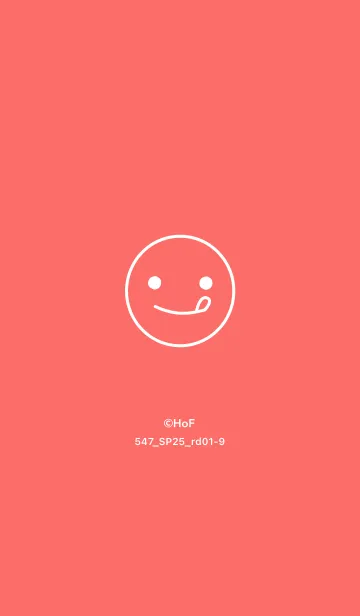 [LINE着せ替え] 547.25_レッド1-9の画像1