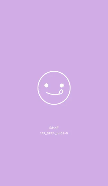 [LINE着せ替え] 147.24_パープル2-9の画像1