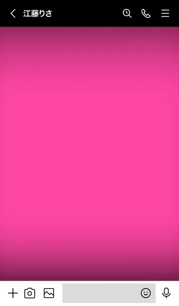 [LINE着せ替え] Pink Theme Vr.3 (JP)の画像3