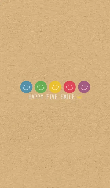 [LINE着せ替え] HAPPY FIVE SMILE.CROWN 11の画像1