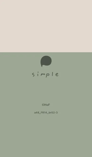 [LINE着せ替え] a48_14_スモーキーMアッシュ ブラウン2-3の画像1