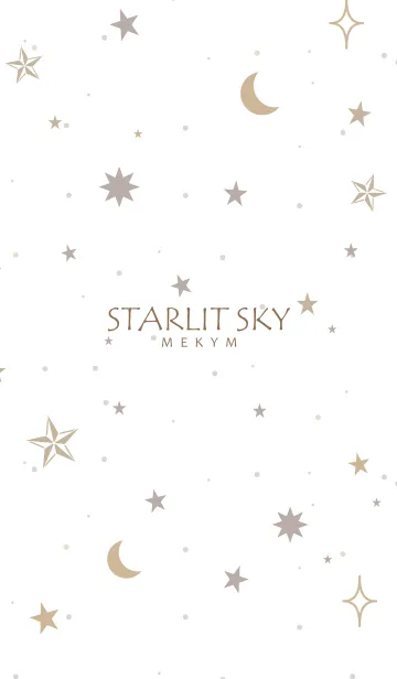 [LINE着せ替え] SIMPLE STARLIT SKY-MEKYM 5.の画像1