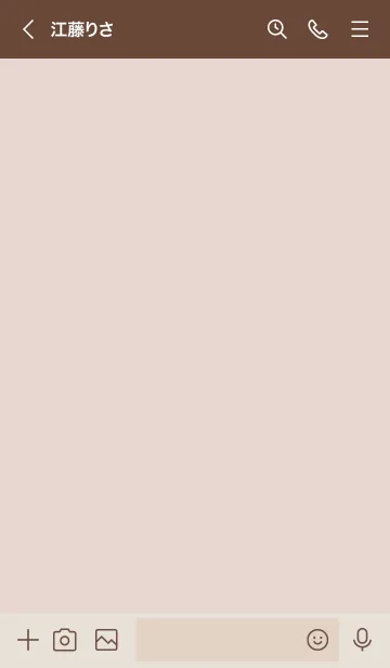 [LINE着せ替え] 548.11_ベージュ ブラウン2-3の画像3