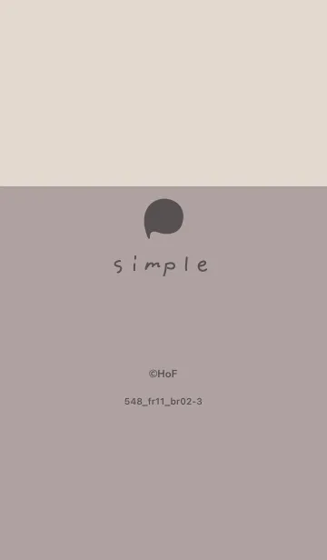 [LINE着せ替え] 548.11_ショコラ ブラウン2-3の画像1