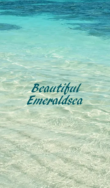 [LINE着せ替え] Beautiful-Emeraldsea 23の画像1