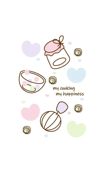 [LINE着せ替え] My cooking my happiness 3の画像1