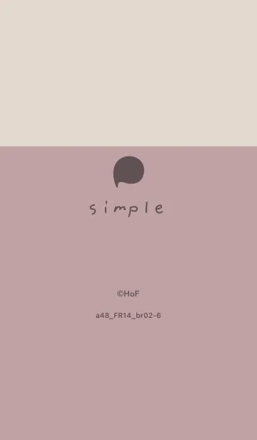 [LINE着せ替え] a48_14_ピンク2 ブラウン2-6の画像1