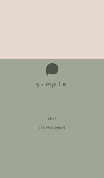 [LINE着せ替え] a48_14_スモーキーMアッシュ ブラウン2-6の画像1