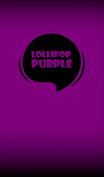 [LINE着せ替え] Lollipop Purple And Black Vr.7 (JP)の画像1