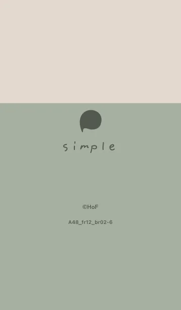 [LINE着せ替え] A48.12_スモーキーMアッシュ ブラウン2-6の画像1